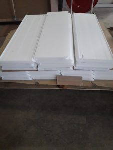 PE guide spare parts for biogas plant feed system