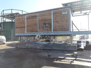 Application of push-floor solid feeder on existing biogas plant