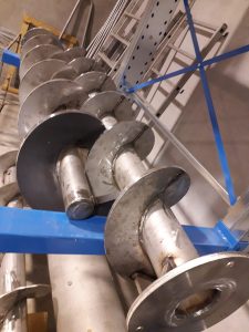 Auger spare parts for biogas systems