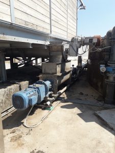Repair and maintenance of auger pumps on biogas plant feed systems